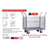 Platform Trolley with Netting 300Kg